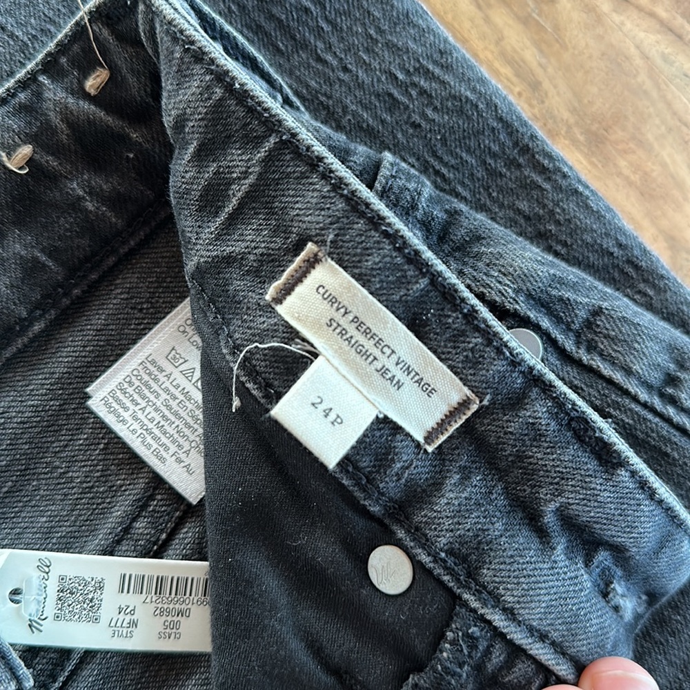 Nwt Madewell Curvy Perfect Vintage Jean - image 4
